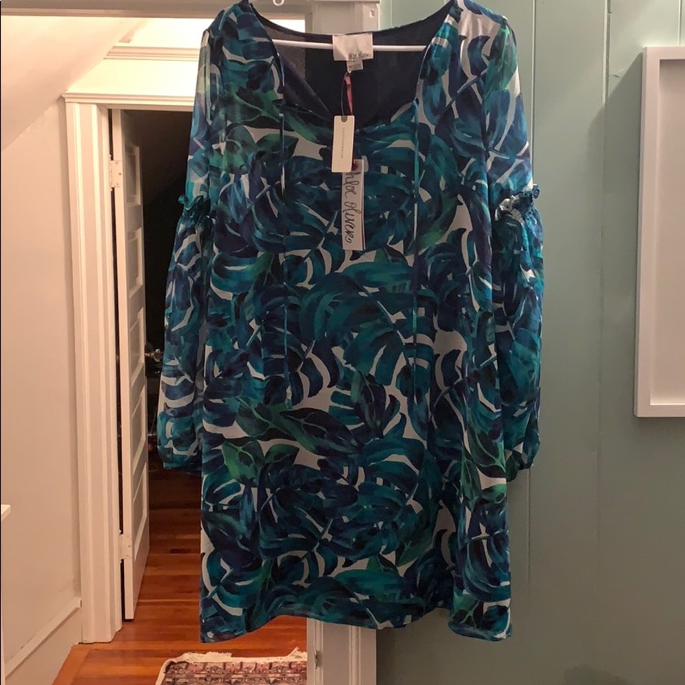 Anthropologie - Bright and colorful tunic dress